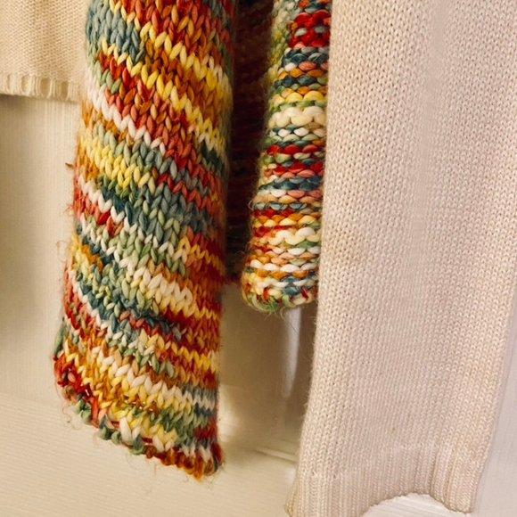 Colorful No Button Sweater - Picture 5 of 7